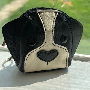 Cute dog money bag